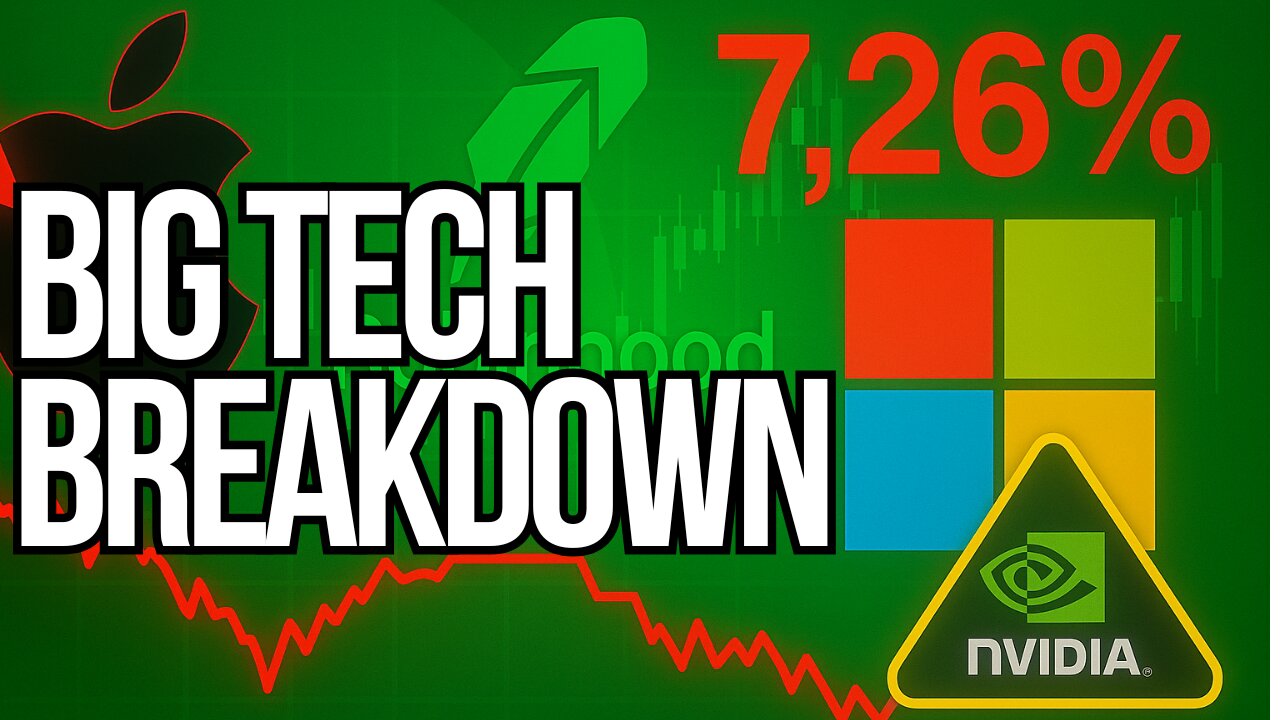 Apple Crashes, Nvidia Retreats, Microsoft Bleeds, Robinhood Pumps 🚨📉 | Market Radar