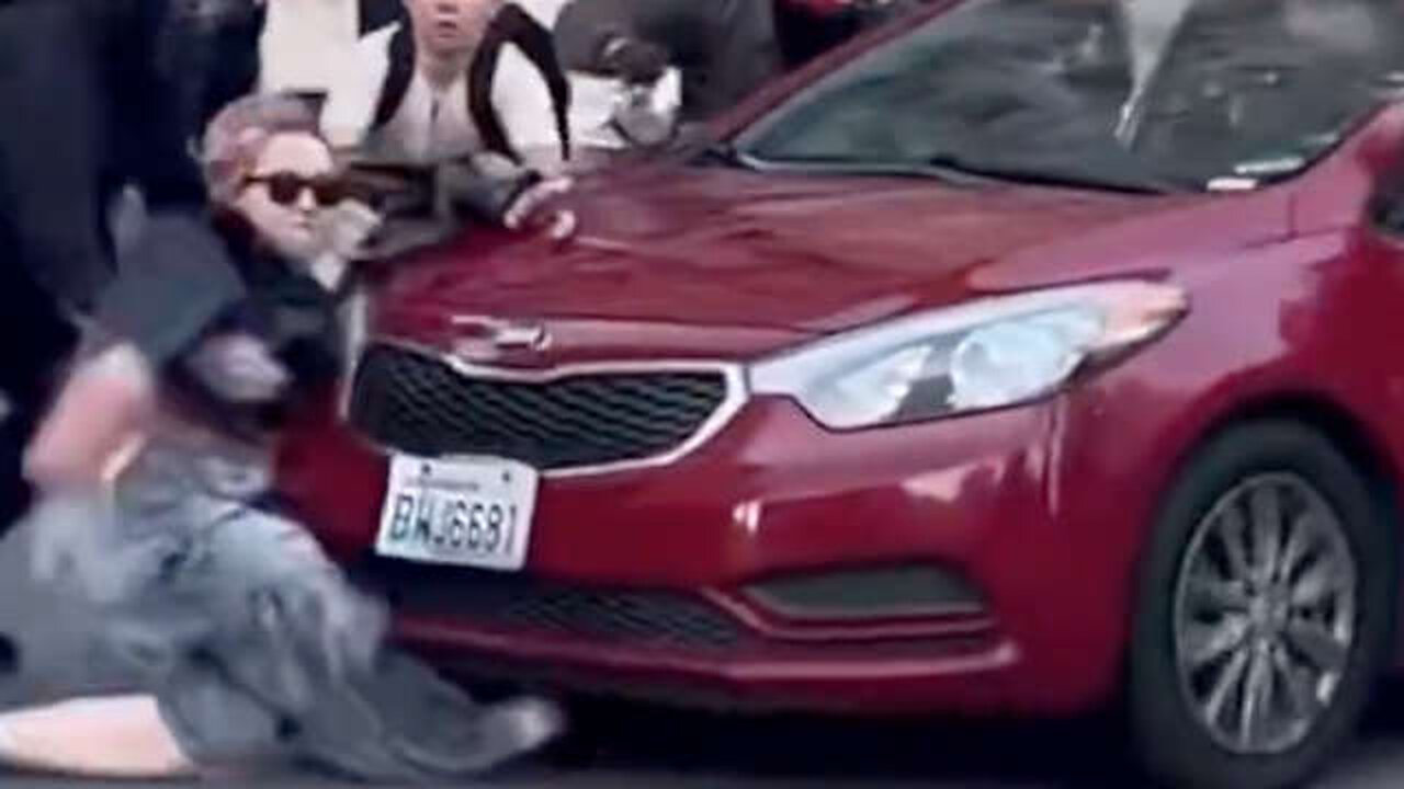 Dumb "Protestors" Keep Getting Run Over