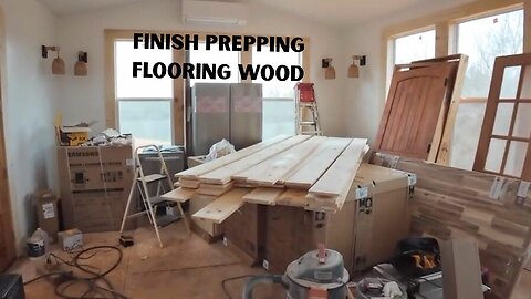 Finish Prepping Flooring Wood