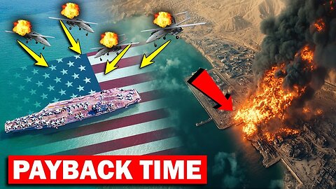 Houthis TOTALLY OUT of Control: US Aircraft Carrier Launches a Massive Retaliation with F-18s!