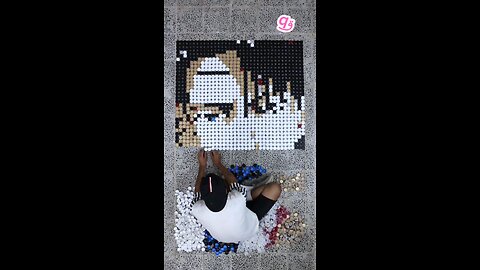 #leviackerman from Attack on Titan using 1,872 bottle caps! 💥⚔️