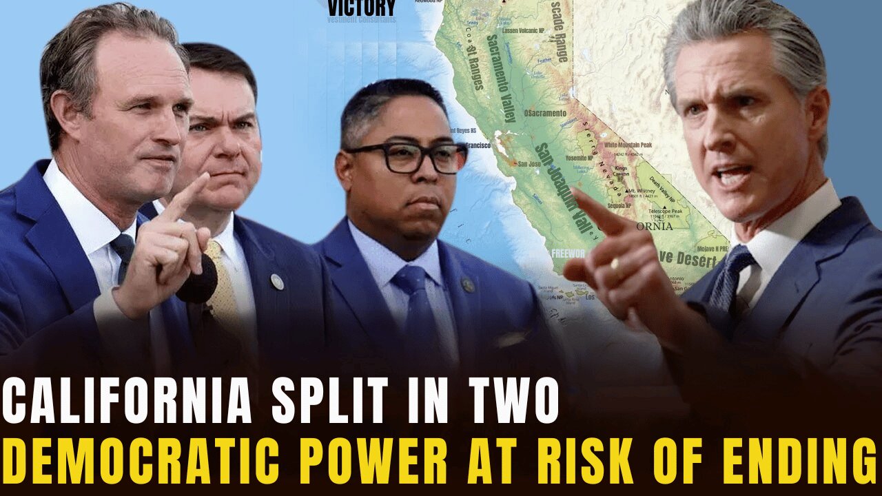 The Republican Party Demands to Split California in Two, Democratic Power Faces the Risk of Collapse