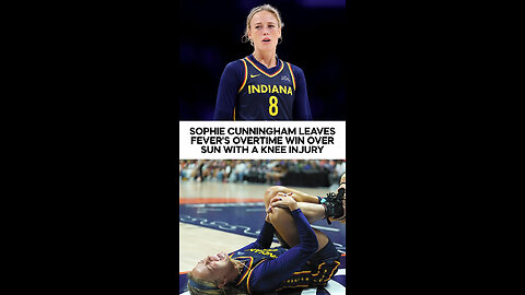 Sophie Cunningham Exits Fever's Overtime Win vs. Sun with Knee Injury