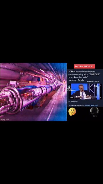 CERN SCIENTISTS ADMIT THEY ARE COMMUNICATING 👁‍🗨 WITH ENTITIES FROM OTHER DIMENSIONS