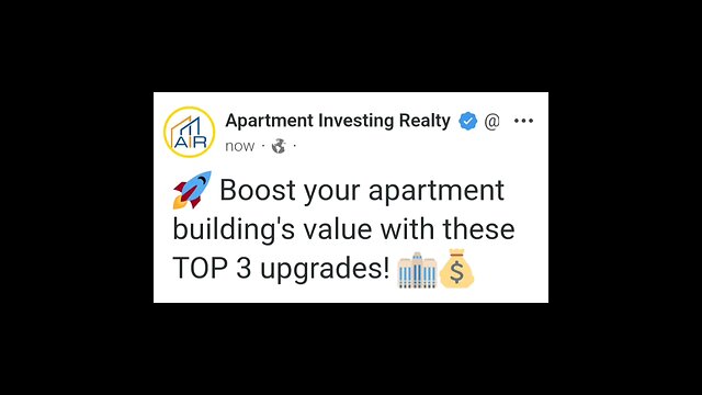 Top 3 Property Upgrades ⏫️