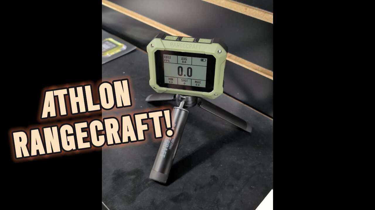 Shot Show 2025 - Athlon Has A NEW CHRONOGRAPH!