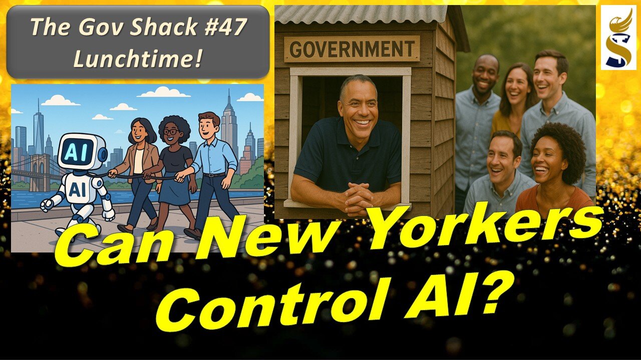 Gov Shack No. 4​7: Can New Yorkers Control AI? LIVE Talk & Fundraiser!
