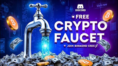 [NEW] FREE Discord Crypto Faucet Server: Earn FREE Crypto Instantly on Discord: 2025 | Join Now!!