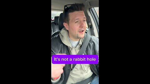 It’s not a rabbit hole