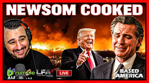 TRUMP COOKS NEWSOM, AGAIN | BASED AMERICA 7.17.25 5PM