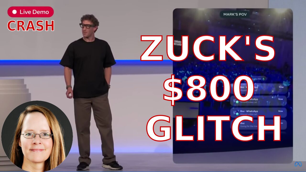 Meta’s $800 AR Glasses Demo Fail Is A Warning