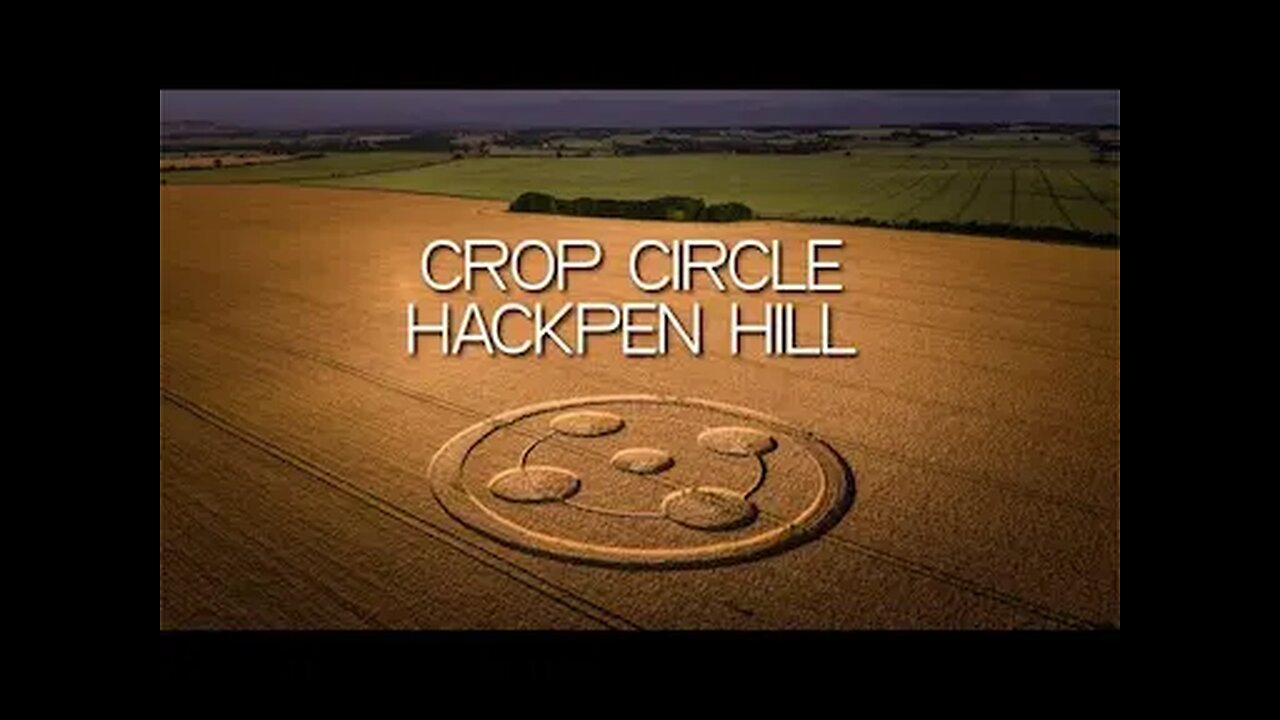 Crop Circle - Hackpen Hill, Wiltshire, England - 22 June 2025