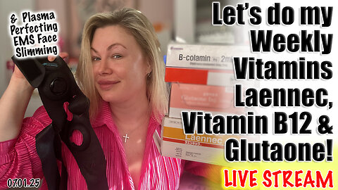 Live Plasma Perfecting EMS Mask and Vitamins! Acecosm, code Jessica10 saves