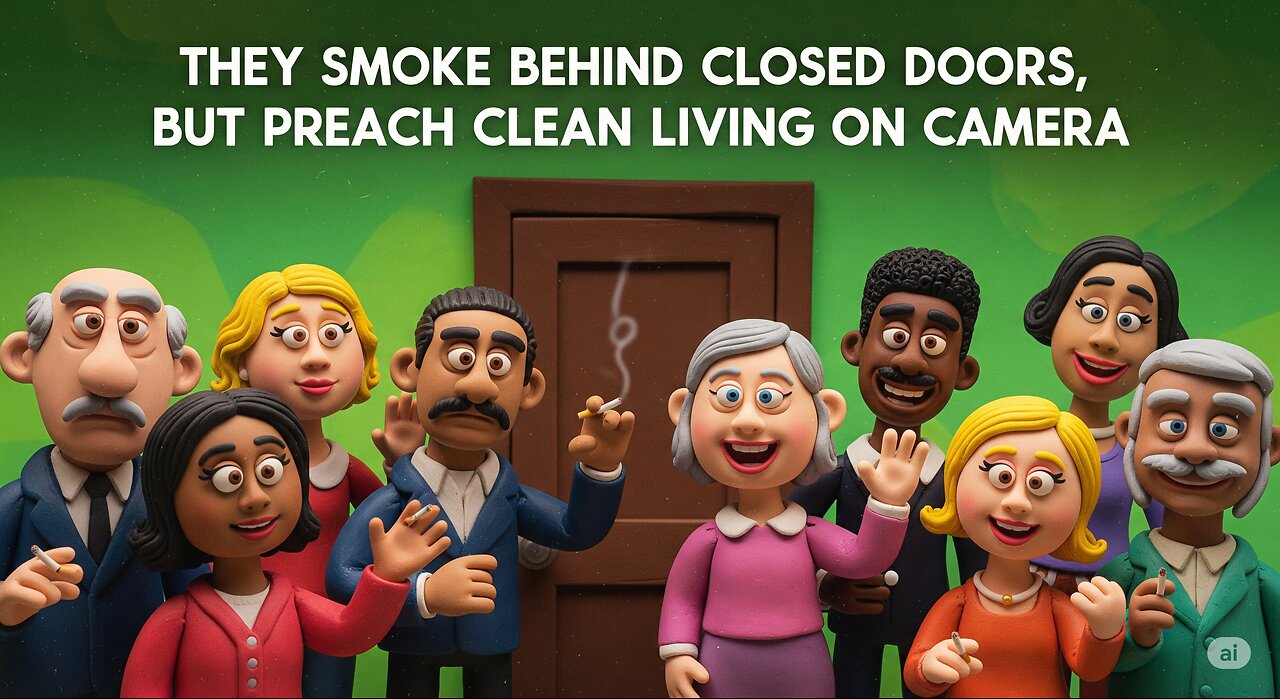They Smoke Behind Closed Doors, But Preach Clean Living on Camera