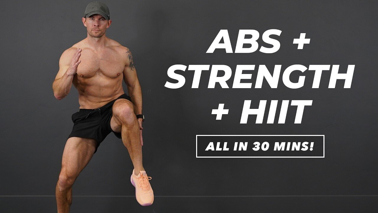 This 30 Min Workout Hits HARD — Abs, Strength & HIIT All in One!