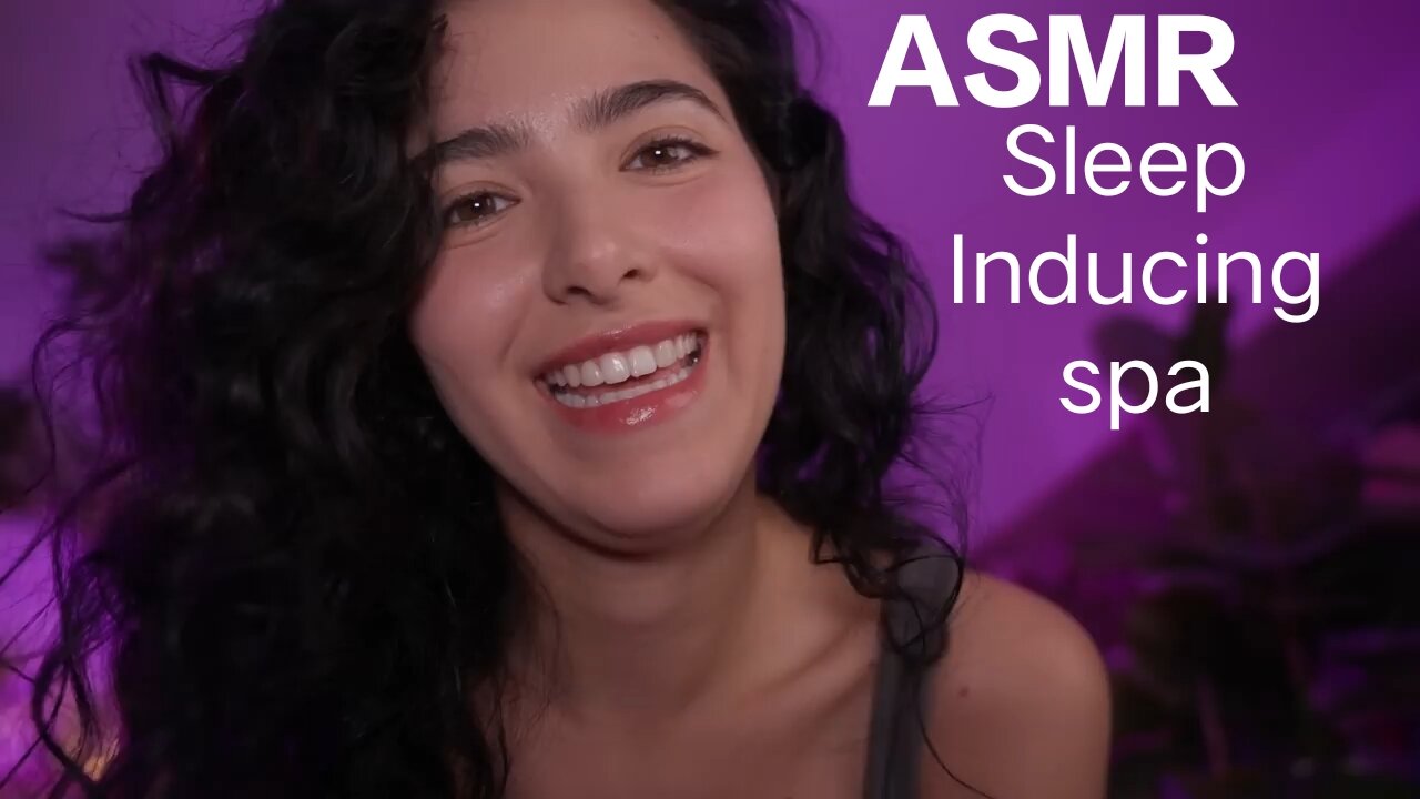 ASMR | Night time Sleep-inducing spa
