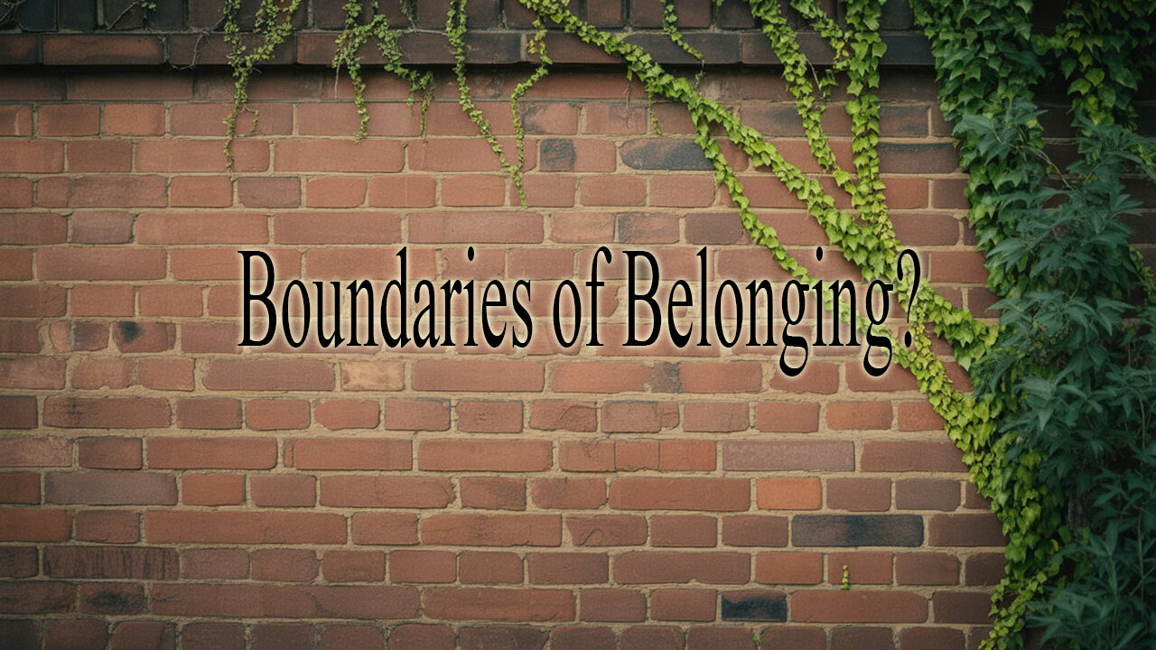 The Rant-Boundaries of Belonging?