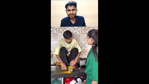 yak chammach hi haldi bacha hai iss par main reel banawoga