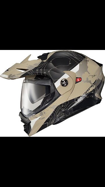 ScorpionEXO AT960 Modular Adventure Street Adult Motorcycle Helmet