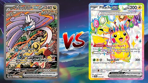Pokemon TCG Live Raging Bolt EX Eelektrik VS Pikachu EX Blaziken EX!!