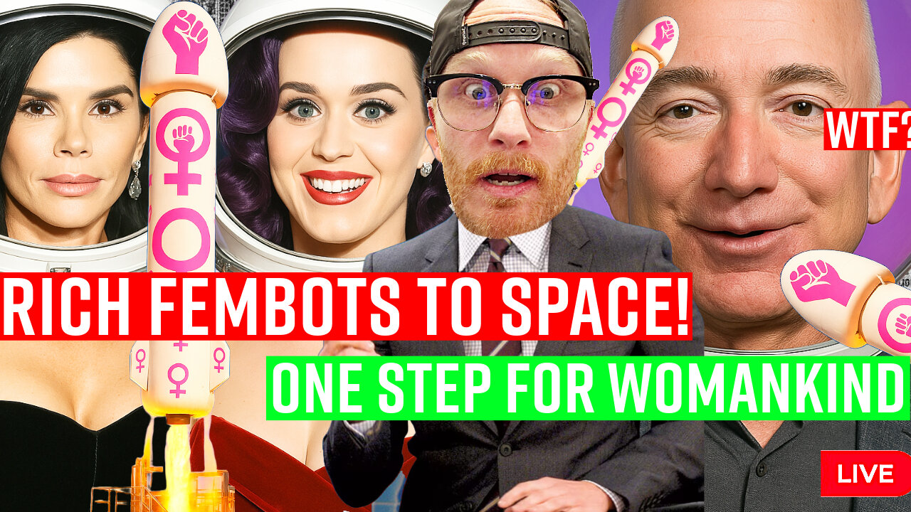 🚀 KATY PERRY Is an ASTRONAUT Now?! | Blue Origin WOKE Launch, Bezos FALLS, & Space Gets CRINGE 🤡🌌