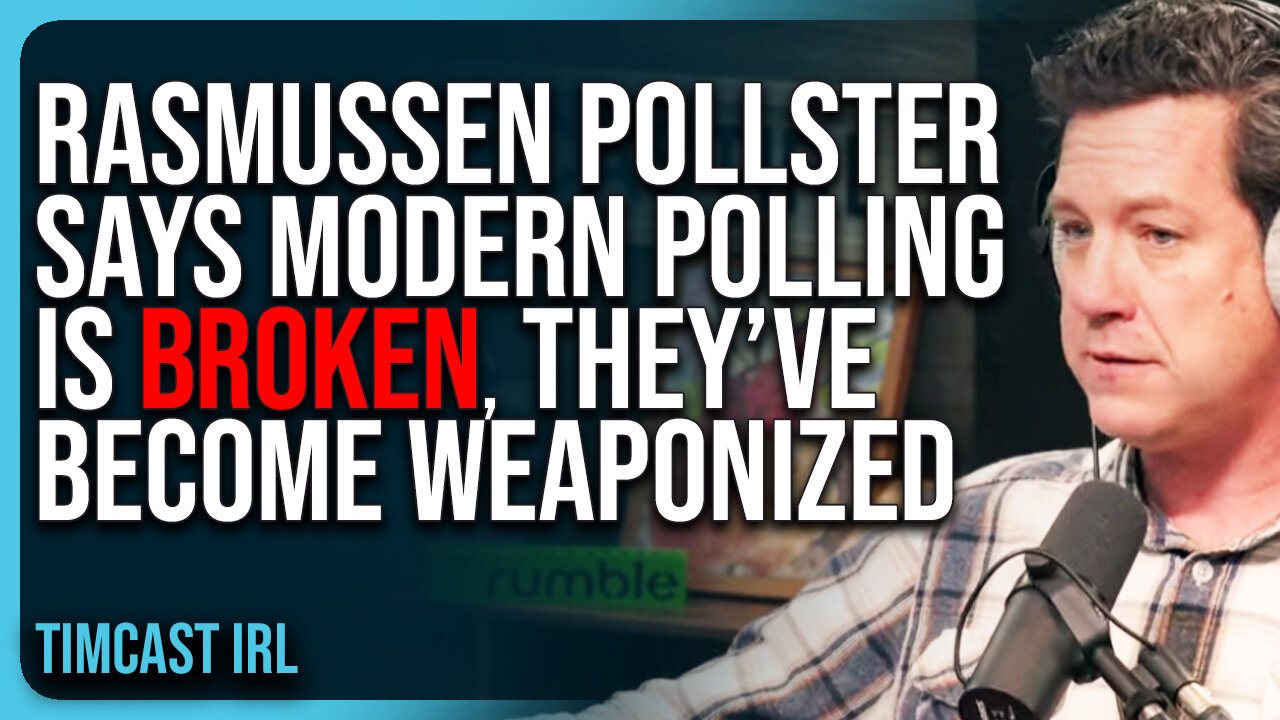 Rasmussen Pollster Says Modern Polling Is BROKEN, They’ve Become WEAPONIZED