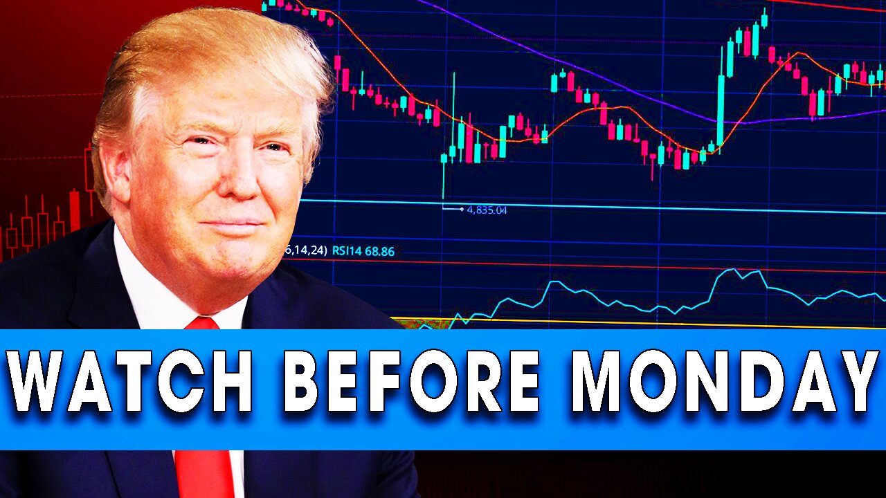 Watch Before Market Open On Monday!