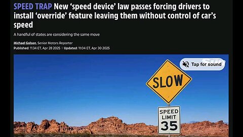NWO wants to control your CAR