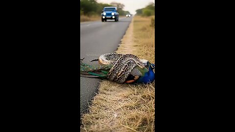 Park_Ranger_Saves_Peacock_From_Deadly_Snake!😳
