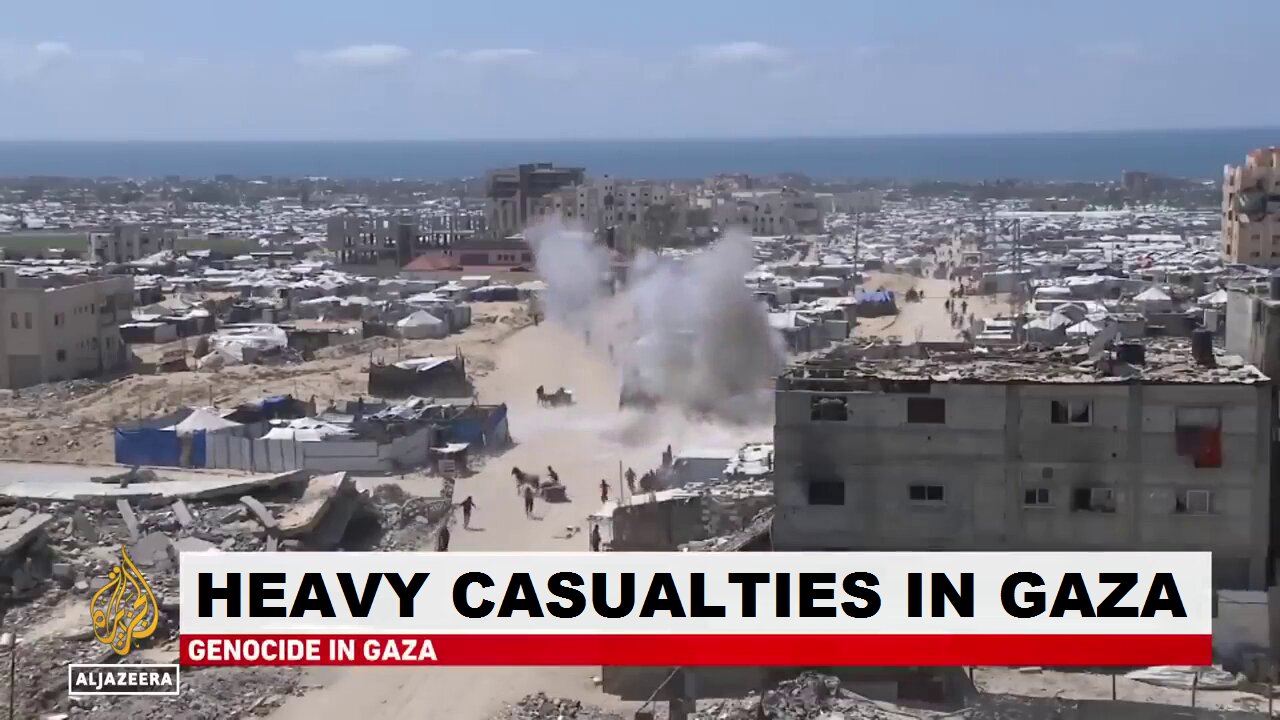 Heavy Casualties in Gaza