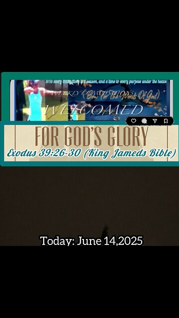 (Welcome To our Daily Bible Study) Today: June 14,2025