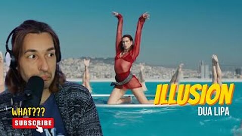 Dua Lipa - Illusion - REACTION (Official Music Video)