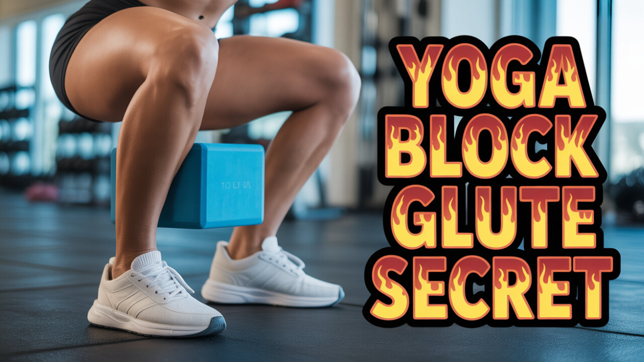 Strengthen Your GLUTES Fast with This Simple Yoga Block Trick!