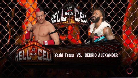 WWE 2k23 Yoshi Tatsu vs Cedric Alexander