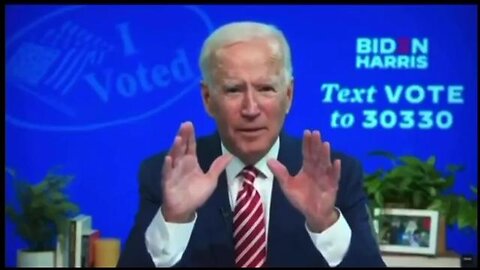 Biden told us the 2020 election was rigged before the election