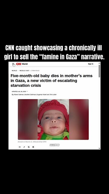 CNN falls right into the "Palestinian" propaganda BS machine. And all the idiots fall with them...