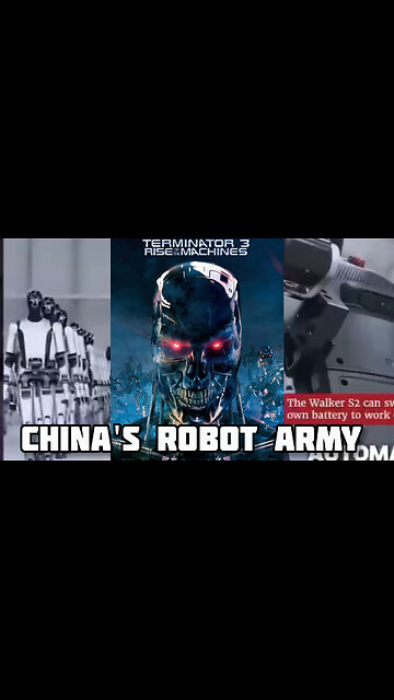 China Deploys Robot Army's At Check Points-That Can Change Their Own Batteries