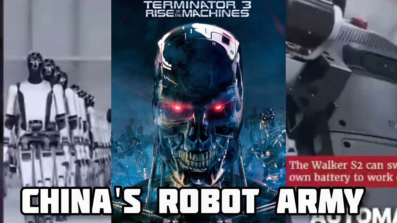 China Deploys Robot Army's At Check Points-That Can Change Their Own Batteries