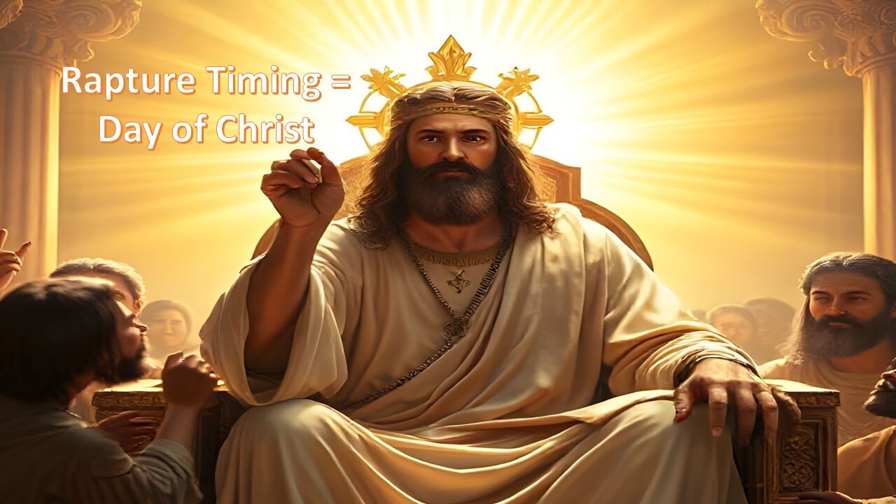 Rapture Timing = Day of Christ
