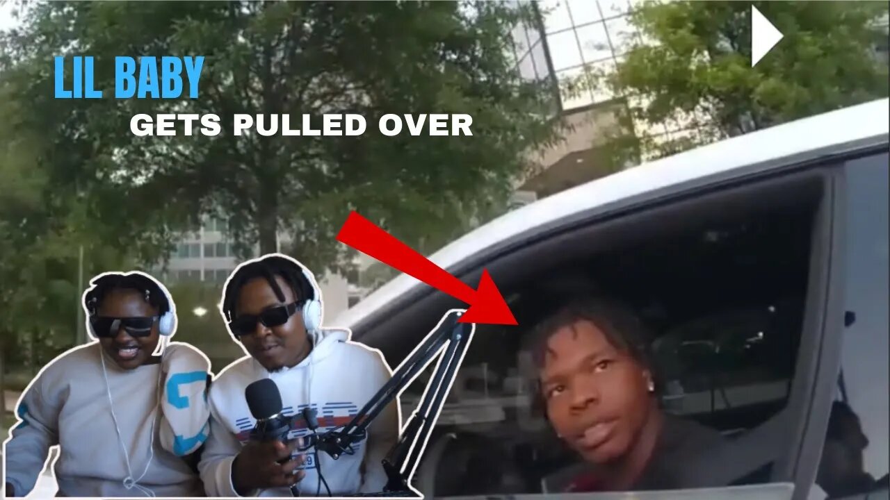 LIL BABY GETS TICKET FROM POLICE