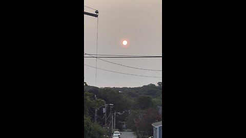 Smoky sunrise