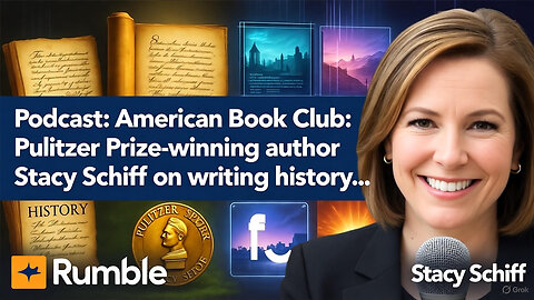 Podcast: American Book Club: Pulitzer Prize-winning author Stacy Schiff on writing history...