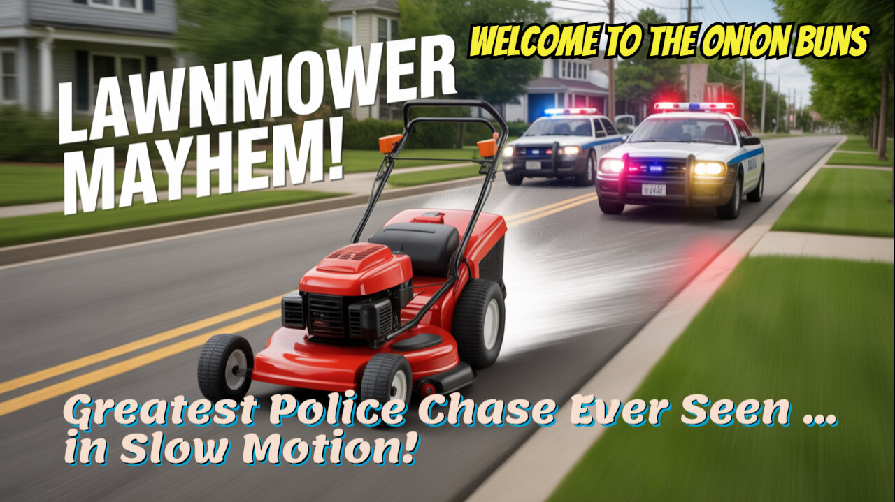 Greatest Police Chase Ever Seen ... in Slow Motion!