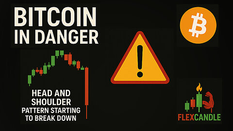 Bitcoin Danger Zone: Head & Shoulders Targets $111K | Can $110K Hold or Will We Break Down? | EP. 97