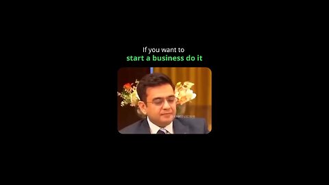 If you wanna start a business don't think just do it