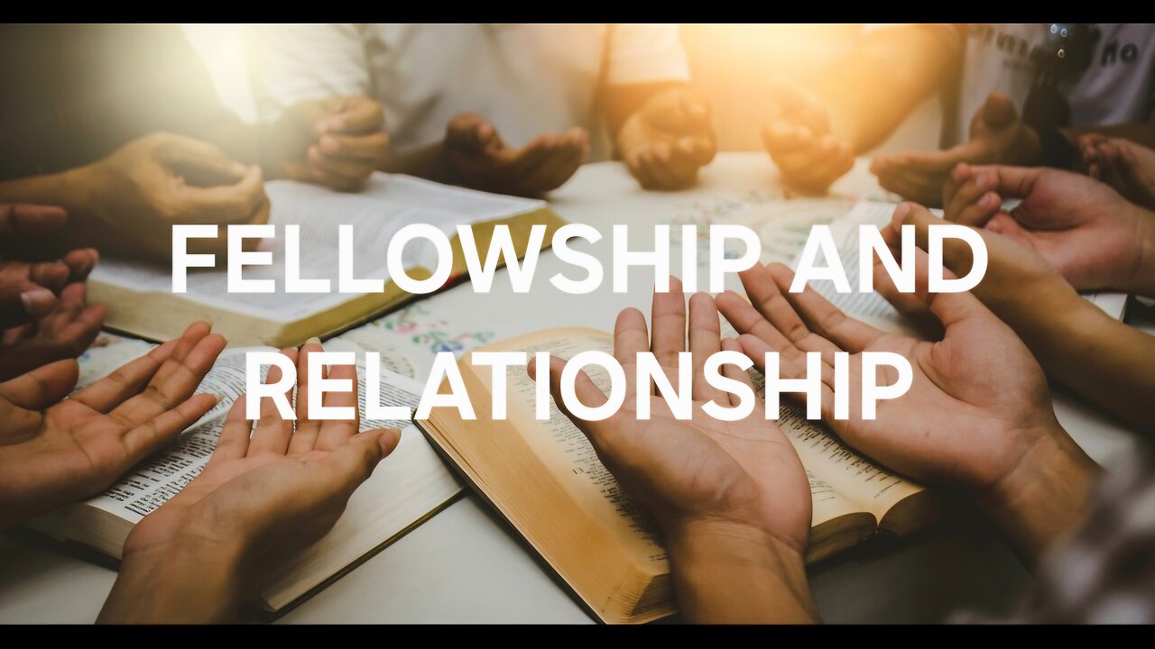 The Disciplines Of Our Faith: Fellowship and Relationships #videotional #housechurch