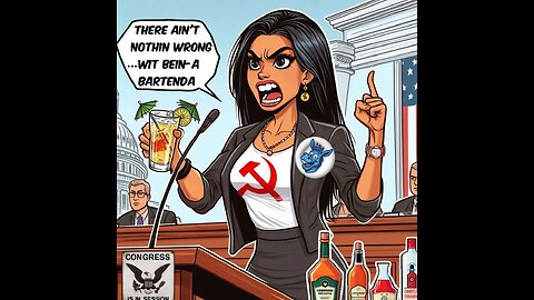 SHE'S AOC BUBBLEHEAD #1 - HILARIOUS Political Alexandria Ocasio-Cortez Theme Song Roast