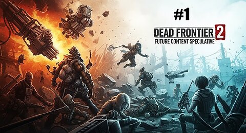 First day in hell / Dead Frontier 2 / Part 1 Character Creation