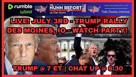 LIVE! Trump Rally in Des Moines, IO - Big Beautiful Bill!!!