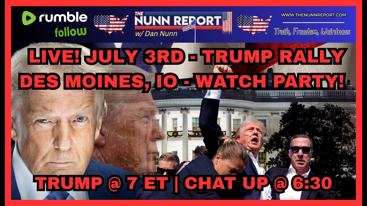 LIVE! Trump Rally in Des Moines, IO - Big Beautiful Bill!!!